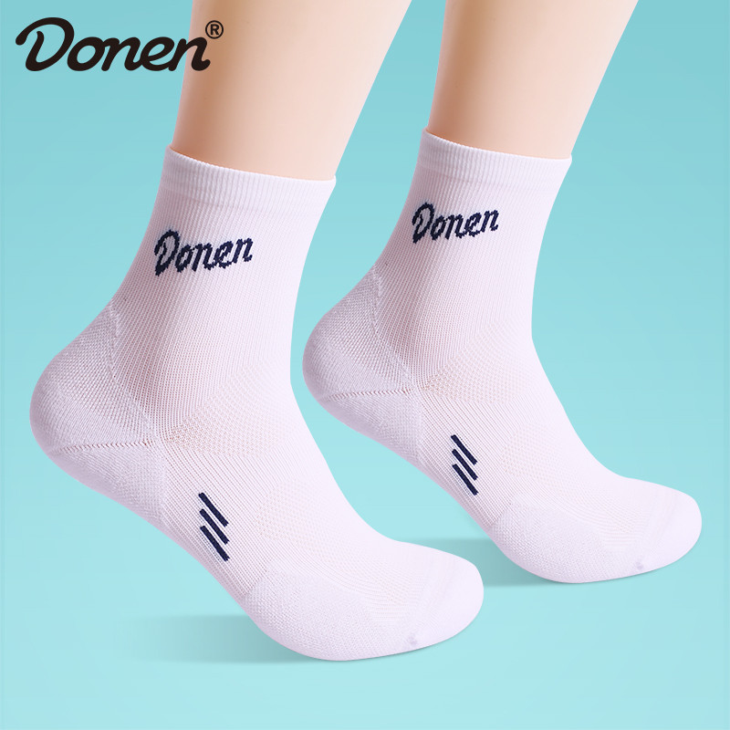 DONEN Coolmax Vyriškos dviračių kojinės kvėpuojančios lauko sportui krepšinis bėgimo futbolas vasarinės kojinės žygiams laipiojimo kojinės
