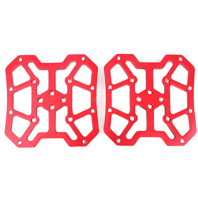 1 чифт планински велосипед педал платформа адаптер заключваща плоча за SPD педали фина изработка ултра висока якост