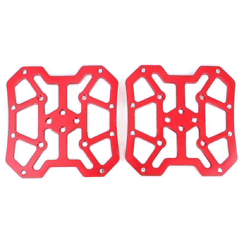 1 чифт планински велосипед педал платформа адаптер заключваща плоча за SPD педали фина изработка ултра висока якост