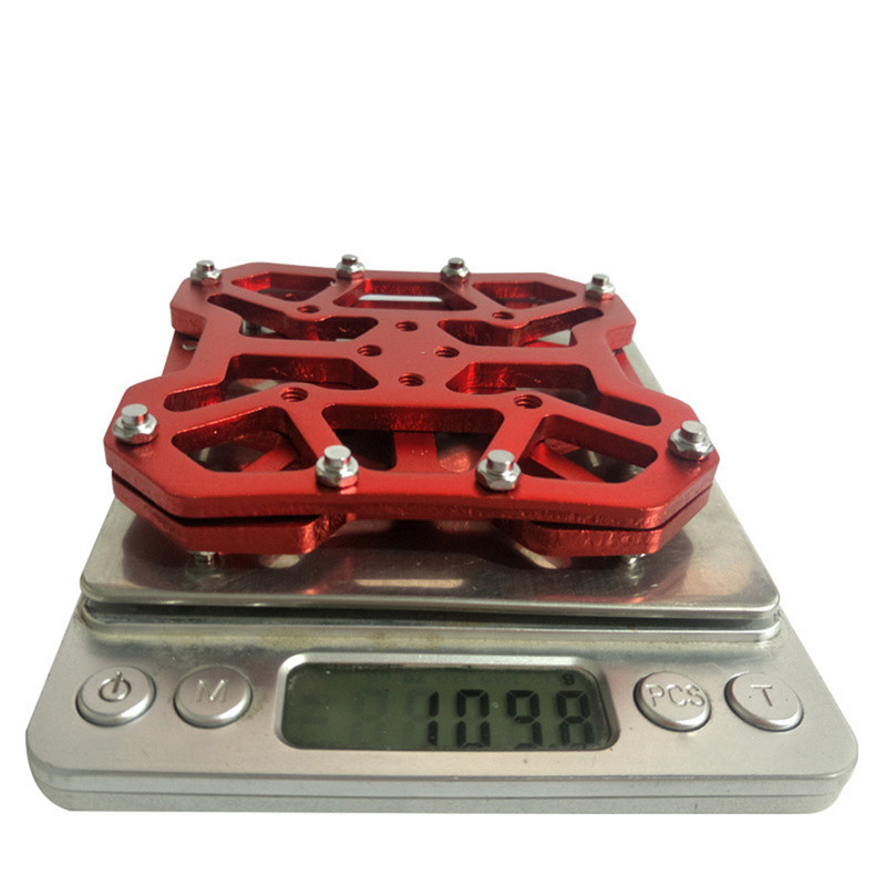 1 чифт планински велосипед педал платформа адаптер заключваща плоча за SPD педали фина изработка ултра висока якост