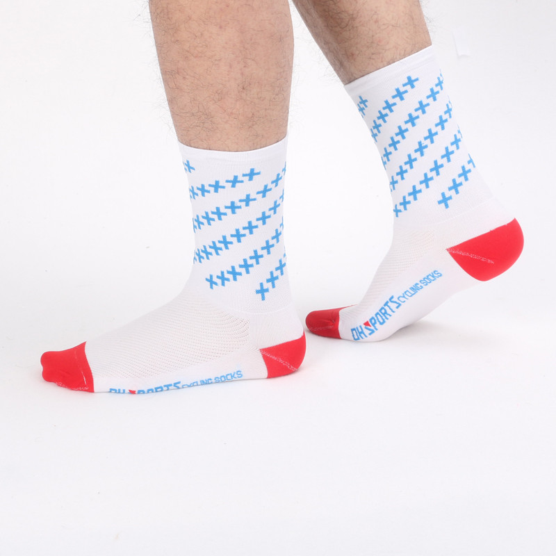 Kvaliteetsed professionaalsed rattasokid meestele, naistele, välistingimustes, maanteerattasokid, kaubamärgiga jooksukompressioonrattasokid