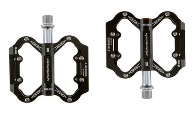 1 ζεύγος εξαιρετικά ελαφρύ ποδήλατο Πεντάλ από κράμα αλουμινίου CNC Πεντάλ ποδηλάτου βουνού MTB Road Cycling Sealed 3 Πεντάλ ρουλεμάν Ανταλλακτικά ποδηλάτου