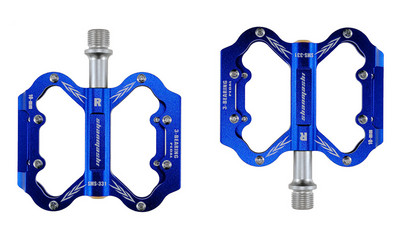 1 ζεύγος εξαιρετικά ελαφρύ ποδήλατο Πεντάλ από κράμα αλουμινίου CNC Πεντάλ ποδηλάτου βουνού MTB Road Cycling Sealed 3 Πεντάλ ρουλεμάν Ανταλλακτικά ποδηλάτου