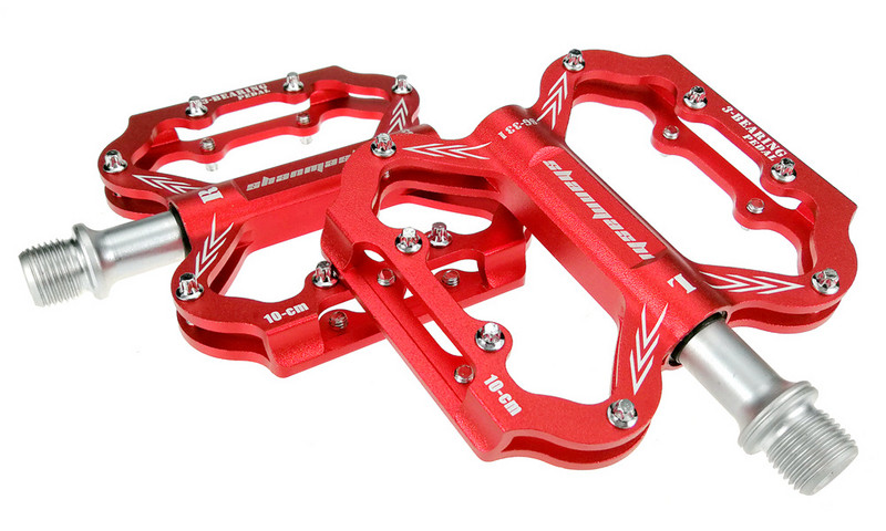 1 ζεύγος εξαιρετικά ελαφρύ ποδήλατο Πεντάλ από κράμα αλουμινίου CNC Πεντάλ ποδηλάτου βουνού MTB Road Cycling Sealed 3 Πεντάλ ρουλεμάν Ανταλλακτικά ποδηλάτου