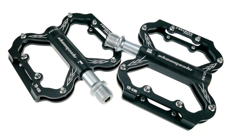 1 ζεύγος εξαιρετικά ελαφρύ ποδήλατο Πεντάλ από κράμα αλουμινίου CNC Πεντάλ ποδηλάτου βουνού MTB Road Cycling Sealed 3 Πεντάλ ρουλεμάν Ανταλλακτικά ποδηλάτου