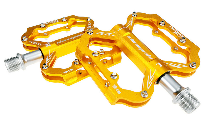 1 ζεύγος εξαιρετικά ελαφρύ ποδήλατο Πεντάλ από κράμα αλουμινίου CNC Πεντάλ ποδηλάτου βουνού MTB Road Cycling Sealed 3 Πεντάλ ρουλεμάν Ανταλλακτικά ποδηλάτου