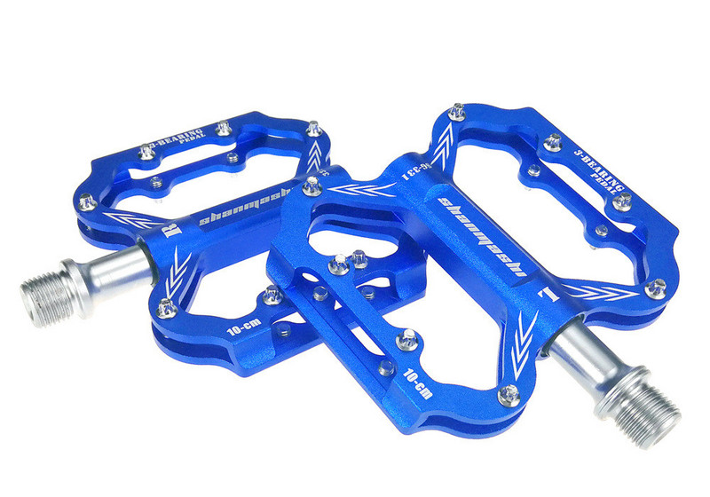 1 ζεύγος εξαιρετικά ελαφρύ ποδήλατο Πεντάλ από κράμα αλουμινίου CNC Πεντάλ ποδηλάτου βουνού MTB Road Cycling Sealed 3 Πεντάλ ρουλεμάν Ανταλλακτικά ποδηλάτου