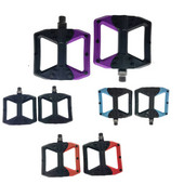 Nauji dviejų atspalvių dviračio pedalai itin lengvi nailoniniai dviračio pedalai 3 guoliai kalnų dviračio pedalas Neslystantis MTB pedalo dviračio dalies priedas