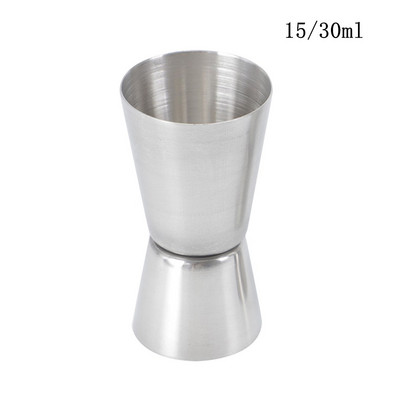 Jigger de ceașcă de măsurat din oțel inoxidabil japonez, design Jigger pentru bar de cocktail, barman dublu spirit, 15 ml, 30 ml
