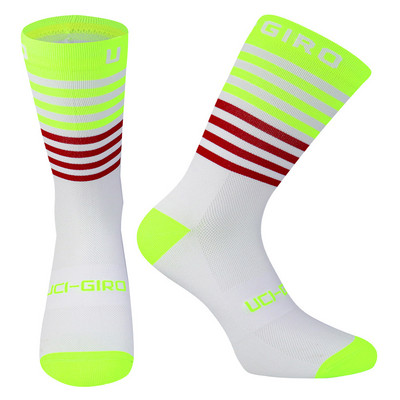 Kvaliteetsed Professionaalsed Sokid Kõrged MTB Jalgrattasõidusokid Meeste Naiste Sokid Sport Maanteeratta Sokid Põlvekõrgusel jooksusokid