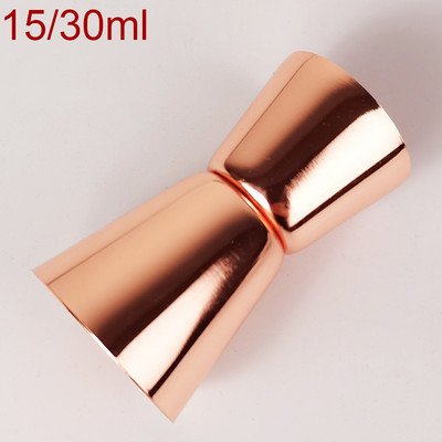 15/30 ml 25/50 ml sidabro juodo rožinio aukso dvigubo džiger juodo rožinio aukso sidabro spalvos puodelio kokteilių gėrimų vyno plaktuvas