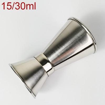 15/30 ml 25/50 ml sidabro juodo rožinio aukso dvigubo džiger juodo rožinio aukso sidabro spalvos puodelio kokteilių gėrimų vyno plaktuvas