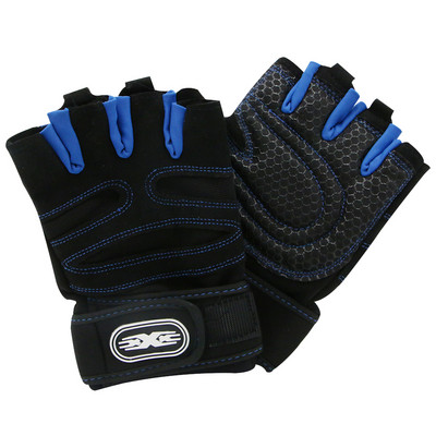 Mănuși de gimnastică pentru bărbați Haltere Culturism Antrenament Fitness Mănuși fără degete Mănuși de ciclism cu jumătate de deget Suport anti-alunecare pentru încheietura mâinii