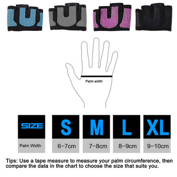 WorthWhile Gym Fitness Half Finger Gloves Men Women for Crossfit Workout Glove Power Weight Lifting Bodybuilding Hand Protector