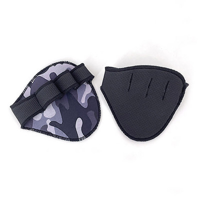 Lifting Dumbbell Skid Gloves Unisex Anti Weight Γάντια γυμναστικής τεσσάρων δακτύλων Grips Pads Gym Workout Sports for Hand Protector