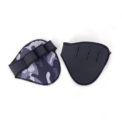 Lifting Hanteliai slydimo pirštinės Unisex Anti Weight Keturių pirštų fitneso pirštinės Rankenos Pagalvėlės Sporto salė Treniruotės Sportas Rankų apsaugai