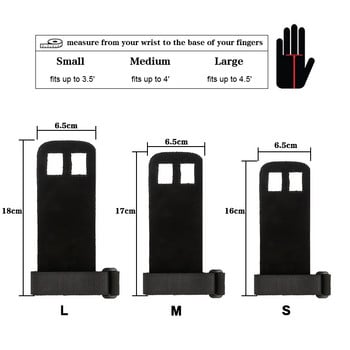 1 чифт Ръкохватка Синтетична кожа Кросфит Гимнастически предпазител Протектори за дланите Пулт Хоризонтална щанга Вдигане на тежести Guantes Gym