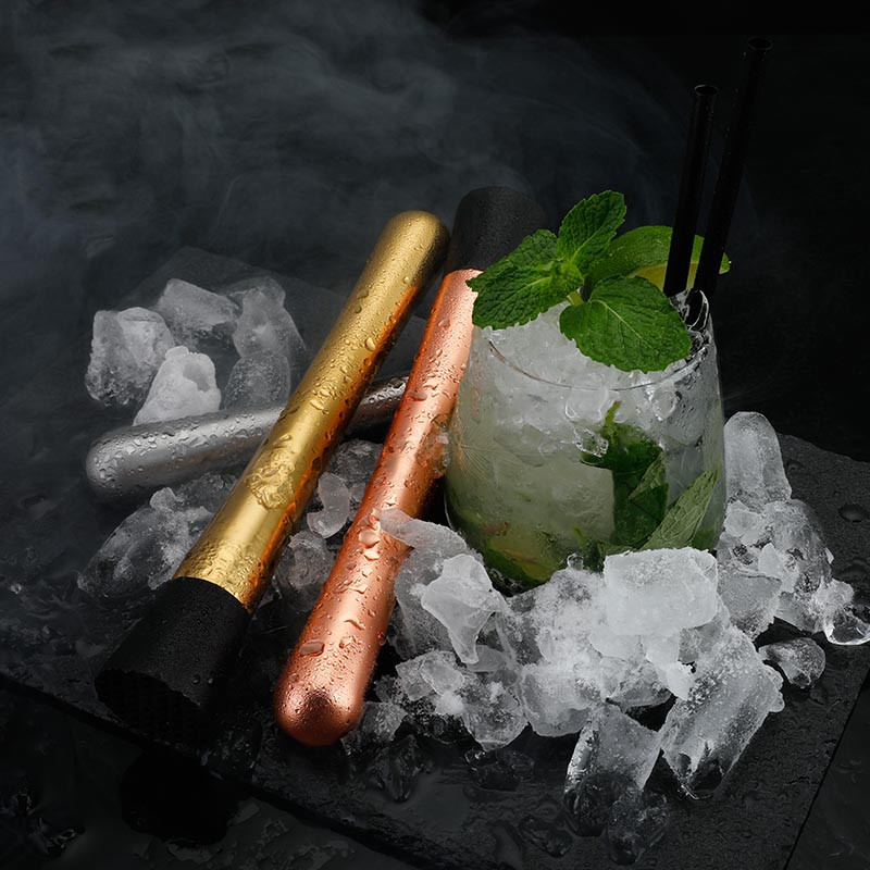 Baro kokteilių maišytuvas Mojito nerūdijančio plieno baro maišytuvas Barware Mojito kokteilis „pasidaryk pats“ gėrimų vaisių maišytuvas, susmulkintas