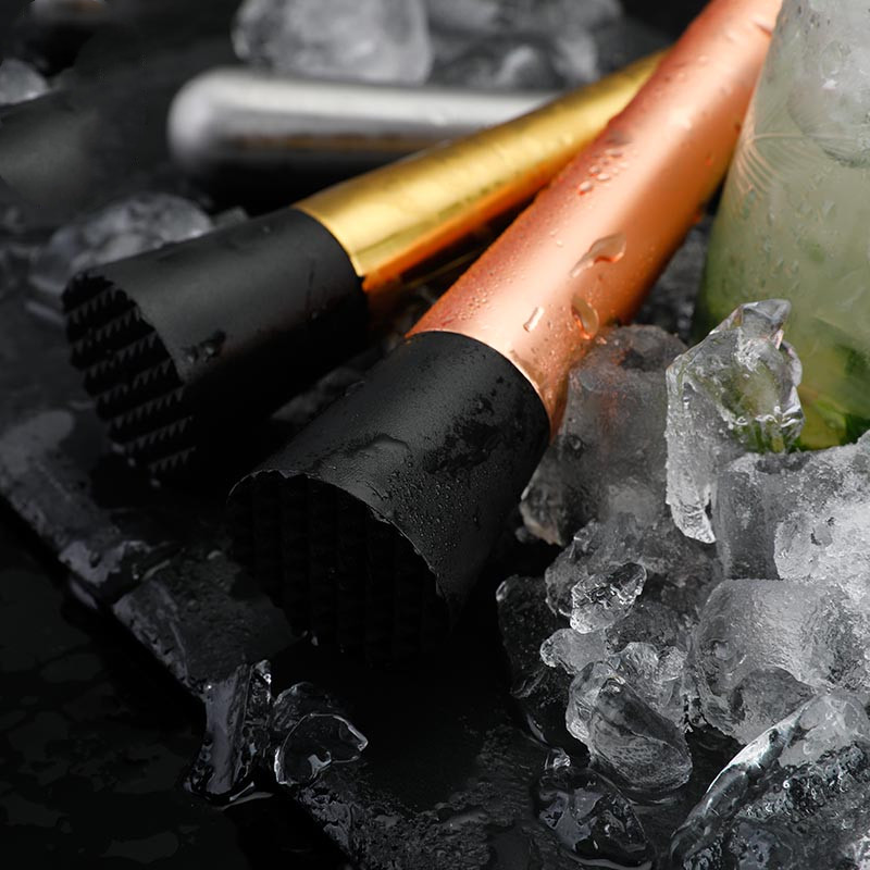 Baro kokteilių maišytuvas Mojito nerūdijančio plieno baro maišytuvas Barware Mojito kokteilis „pasidaryk pats“ gėrimų vaisių maišytuvas, susmulkintas