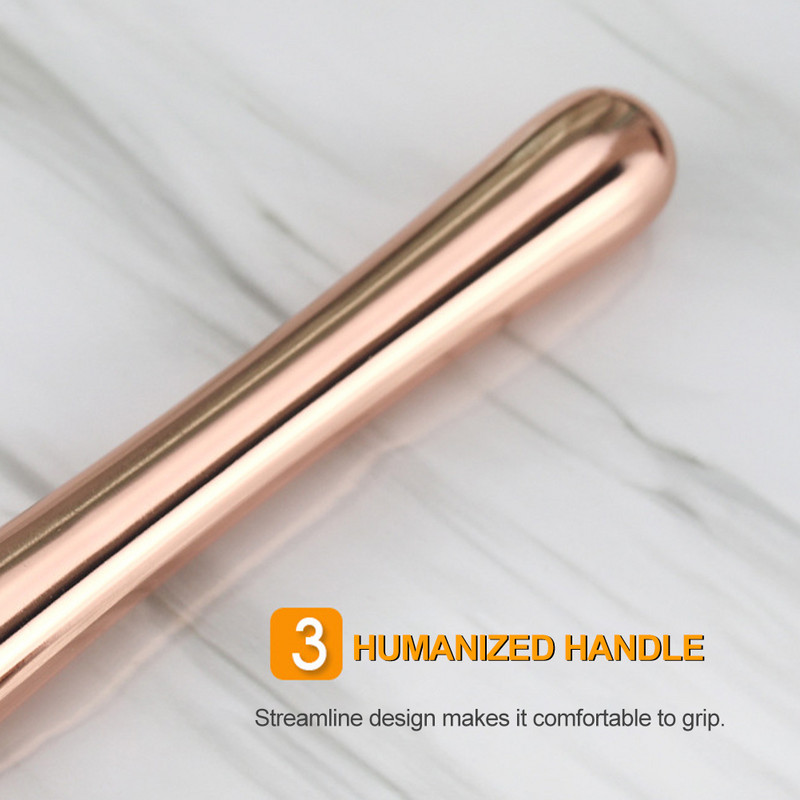 Roostevabast terasest segamispulgad baarisegisti, pika käepidemega isetegemine, jook Mojito kokteil, jääpuuviljapurusti riistvara baari tööriistad