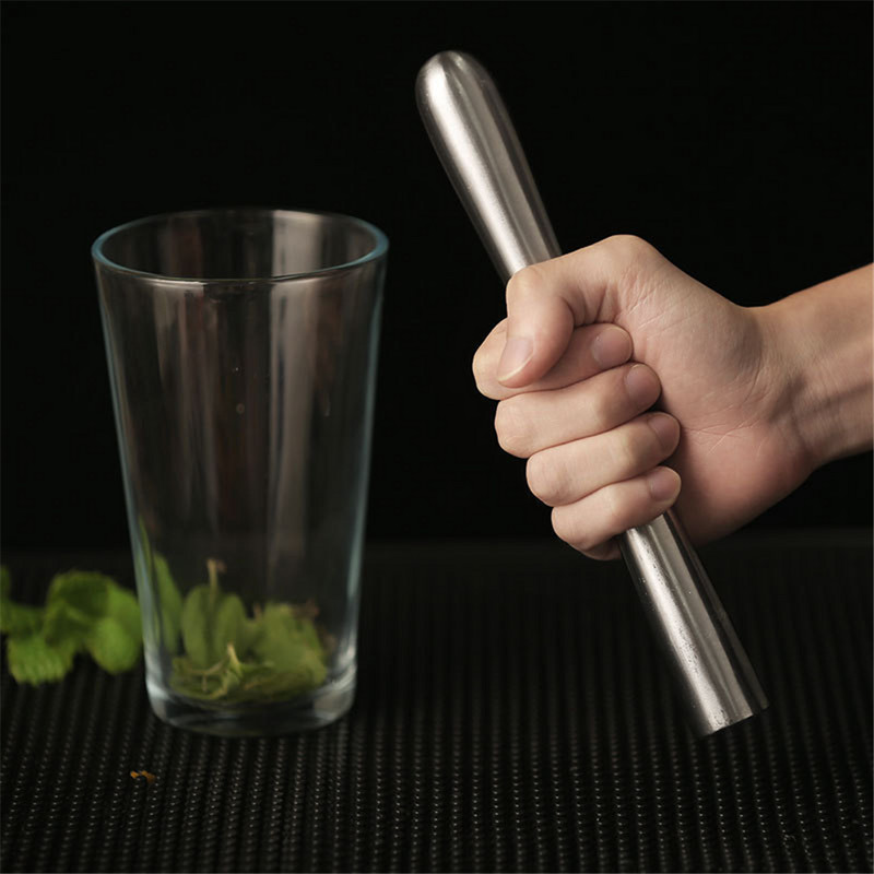 22,5 cm Bar Cocktail Muddler Mojito Hedgehog Head Mixer de bar din oțel inoxidabil Cocktail DIY Drink Bar Instrumente de bucătărie Accesorii pentru bar