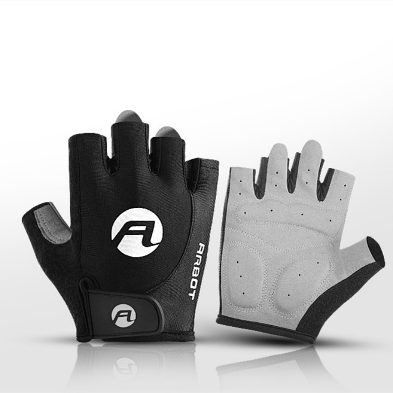 Dviračių pirštinės Bėgimo pirštinės Dviračių Pirštinės Puspirščio Dviračių Pirštinės Antivibracinės Dėvėkite Kalnų dviračių sportines pirštines