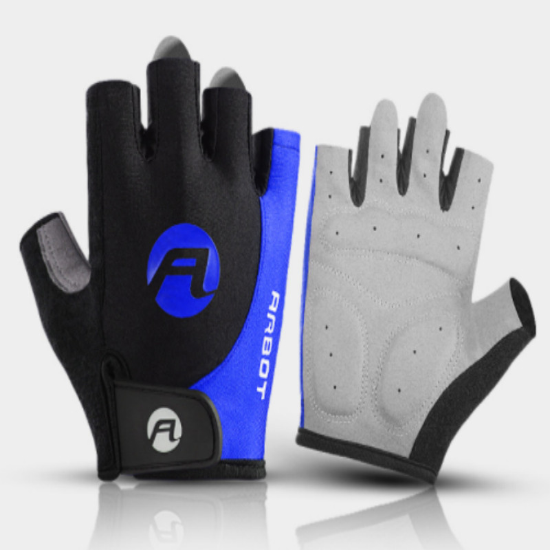 Dviračių pirštinės Bėgimo pirštinės Dviračių Pirštinės Puspirščio Dviračių Pirštinės Antivibracinės Dėvėkite Kalnų dviračių sportines pirštines