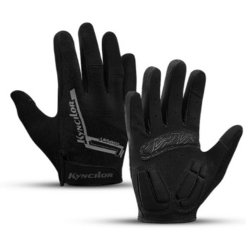 Мъжки ръкавици за фитнес тренировки на открито Велосипедни ръкавици против плъзгане Водоустойчиви ръкавици за бягане Спортни велосипедни ръкавици със сензорен екран