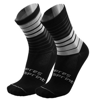 2018 COMPRESSPRINT Мъжки чорапи за колоездене Висока еластичност Меки спортни чорапи Дезодориране Дишащи За компресионни чорапи
