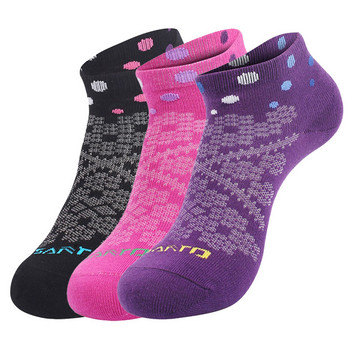 SANTO Мъжки спортни чорапи Летни външни бързосъхнещи висококачествени джогинг дишащи комфортни тънки къси чорапи 3 чифта/партиди