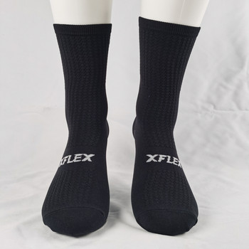 XFLEX 2023 Pro Racing Ποδηλατικές Κάλτσες Συμπίεσης Αναπνεύσιμο ποδήλατο Κάλτσες αγώνων βουνού Ανδρικές γυναίκες Calcetines Ciclismo Hombre