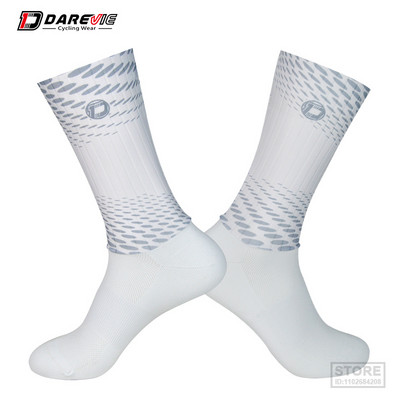 DAREVIE Vyriškos dviračių kojinės neslystančios dviračių kojinės Profesionalios didelės spartos oro kvėpuojančios lenktyninės MTB plento moteriškos dviračių kojinės