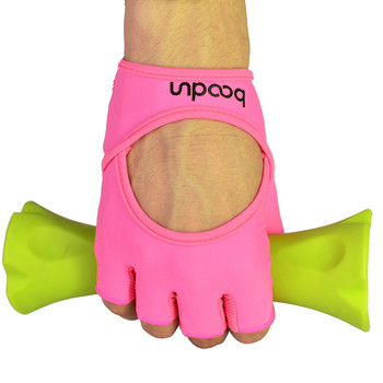 Gym Body Building Training Γάντια γυμναστικής Αθλητικά άρση βαρών Άσκηση αντιολισθητικά γάντια για γυναίκες Γάντια γιόγκα ροζ χρώμα