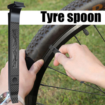 1-2 бр. Разбивач за отваряне на велосипедни гуми Преносим лост за ремонт на гуми за MTB велосипед Лек аксесоар за разглобяване на колоездене
