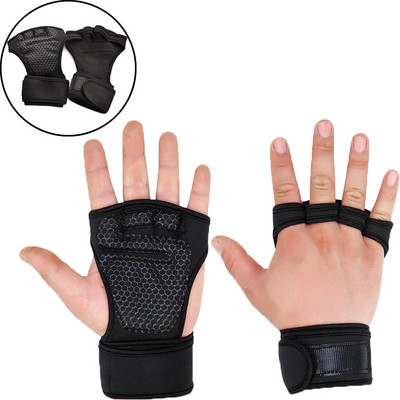 Sunkiosios atletikos treniruočių pirštinės Riešo atrama vyrams Moterims Sportas Fitnesas Kūno formavimas Gimnastika Sporto salė Kultūrizmo pirštinės