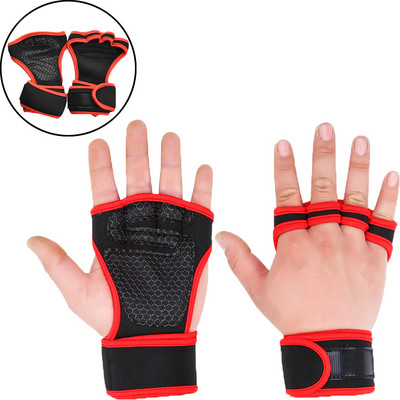 Sunkiosios atletikos treniruočių pirštinės Riešo atrama vyrams Moterims Sportas Fitnesas Kūno formavimas Gimnastika Sporto salė Kultūrizmo pirštinės