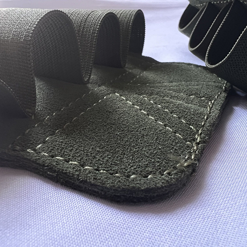 Svorių kilnojimo treniruočių pirštinės Moterys Vyrai Oda Crossfit Gimnastika Apsauga Delnų Apsaugos Pirštinės Delnų Apsauginės Pirštinės