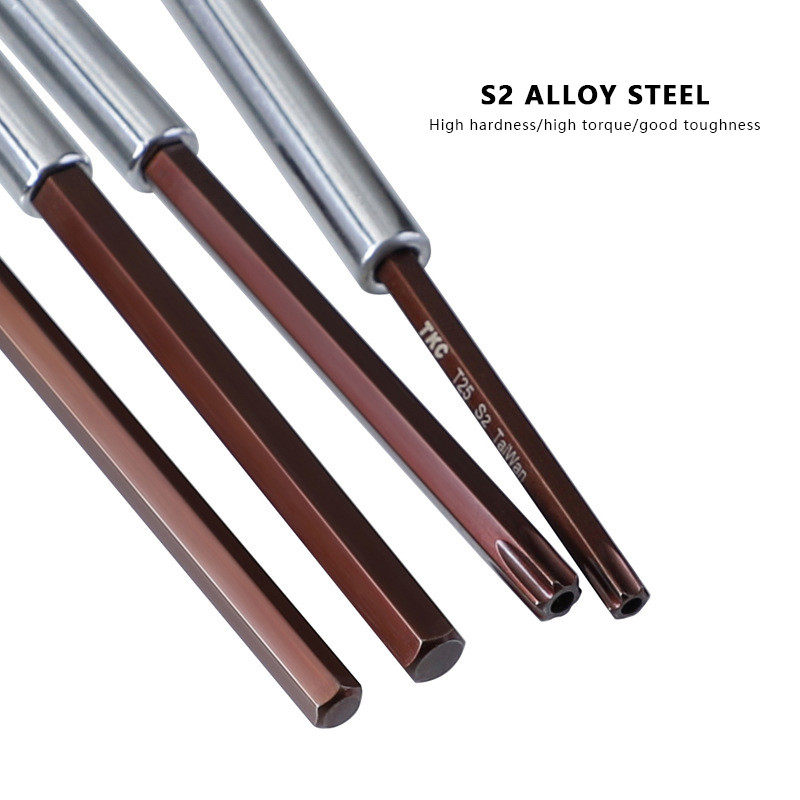 Naujas pailgintas T formos šešiabriaunis veržliaraktis 300/320 mm Torx šešiabriaunis veržliaraktis vidinis veržliaraktis T20-T40 H3-H6 rankinio remonto įrankiai namų automobiliui