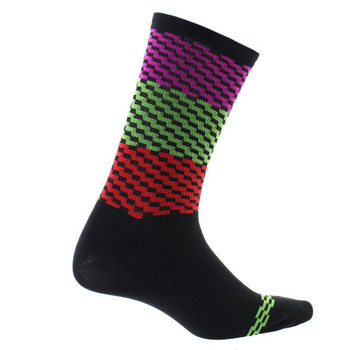 Професионални чорапи за колоездене Спортни чорапи Висококачествени мъжки и дамски чорапи за шосейни велосипеди MTB Високи чорапи за бягане
