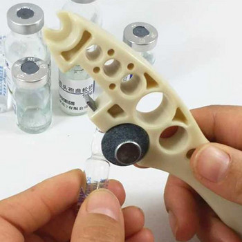 1 τεμ. Ανοιχτήρι ιατρικού μπουκαλιού Emery Glass Bottle ABS Opener Silicon Opener Vial 3 Colors for Nurse