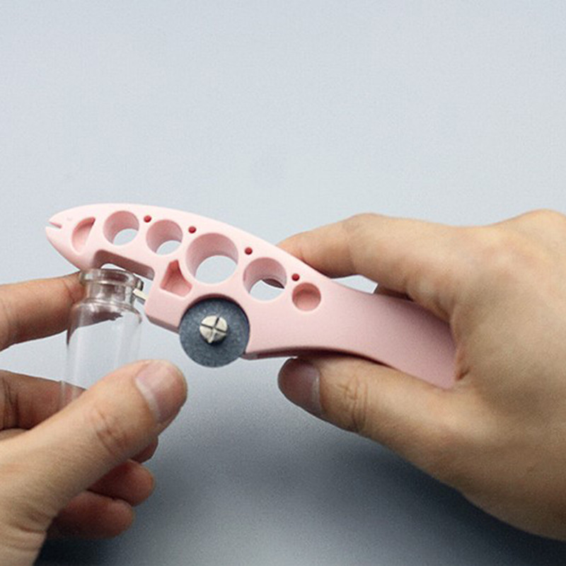 1vnt medicininis buteliuko atidarytuvas smiginis stiklinis buteliukas ABS atidarytuvas silicio buteliuko atidarytuvas 3 spalvos seselei