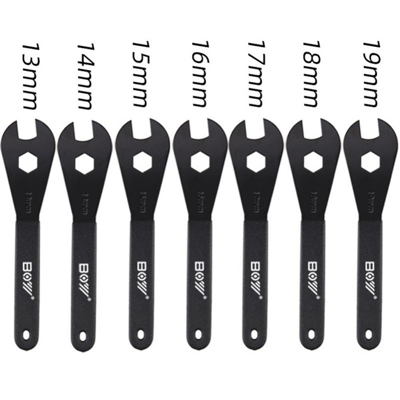 Orsórögzítési vastagság 2 mm nyitott fejű javítószerszám pedáljavító csavarkulcs nyitott kúpos kulcs Kerékpáragy kúpos kulcs