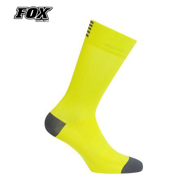 FOX Cycling Team Jalgrattasokid Mehed Naised Õues Maastikurattasõit Sokid Maanteejooksusokid Poiss Calcetines Ciclismo Hombre