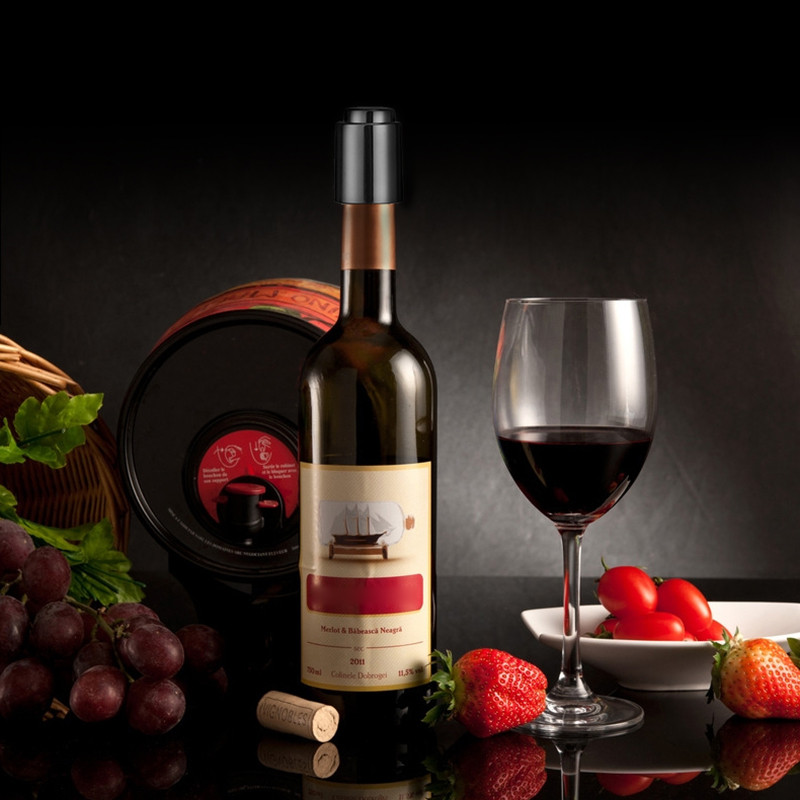 Dop pentru sticlă de vin Sigilant în vid Conservator reutilizabil ușor de păstrat pentru acasă Dop de bucătărie, dopuri de vin