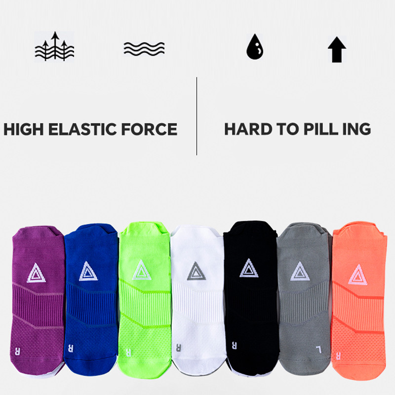 YUPAO jooksvad nailonist lühikesed sokid naistele, meestele, nelja hooaja kuivatamiseks, hingavad libisemiskindlad maratonirattaspordisokid