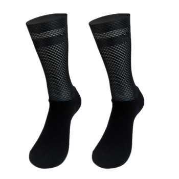 Нови летни чорапи за колоездене Aero Bike Team Силикагел Нехлъзгащи се дишащи професионални състезателни спортни чорапи Мъже Жени Calcetines Ciclismo