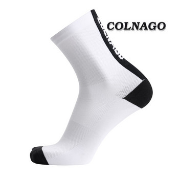 Висококачествени професионални маркови спортни чорапи Нови мъже, жени Coolmax Велосипедни чорапи Дишащи баскетболни футболни чорапи за бягане