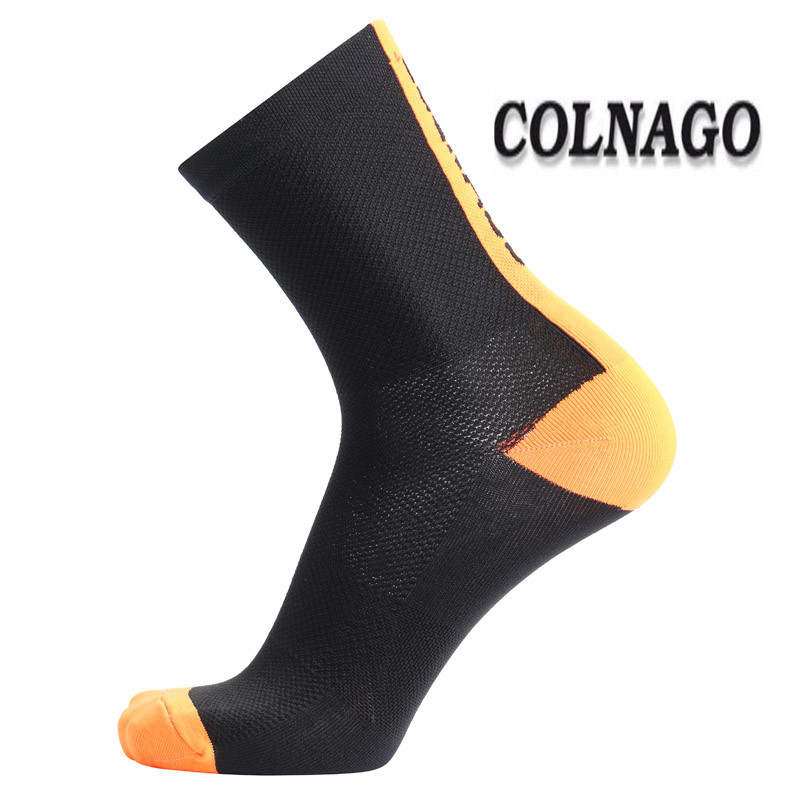 Kvaliteetsed professionaalse kaubamärgiga spordisokid Uued Meeste Naiste Coolmax Rattasokid Hingavad korvpalli Jooksu Jalgpalli Sokid