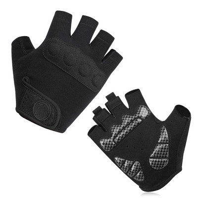 Kerékpáros kesztyűk Mountain Bike kesztyűk Half Finger Road Racing kerékpáros kesztyű Légáteresztő Lengéscsillapító kerékpáros kesztyű férfiaknak Női