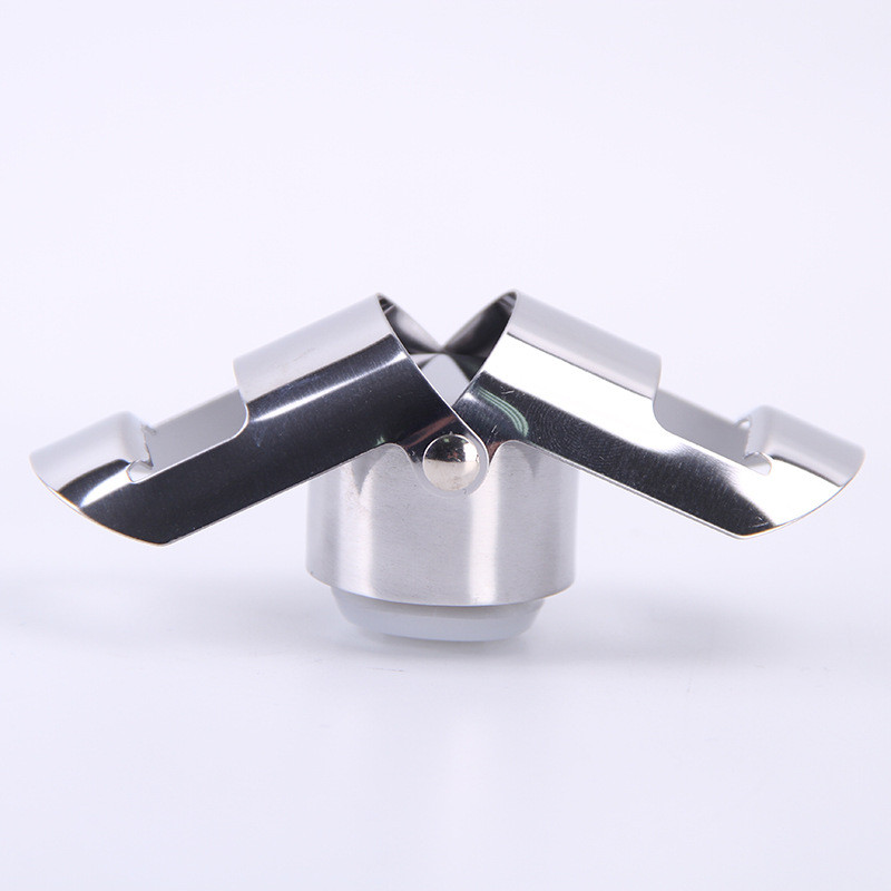 Nešiojamoji nerūdijančio plieno šampano kamštienos sandarinimo mašina Baro vyno šampano dangtelis Kamštelis Vyno kamštienos putojančio baro priedai Įrankiai